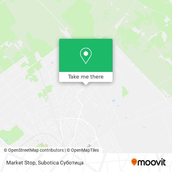 Market Stop map