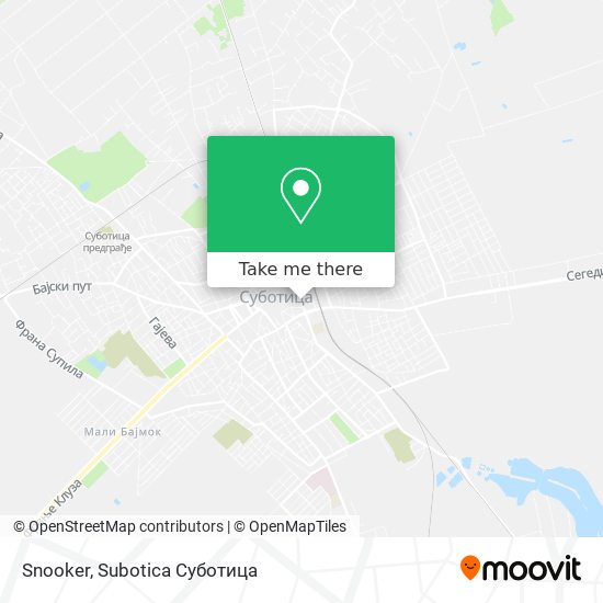 Snooker map