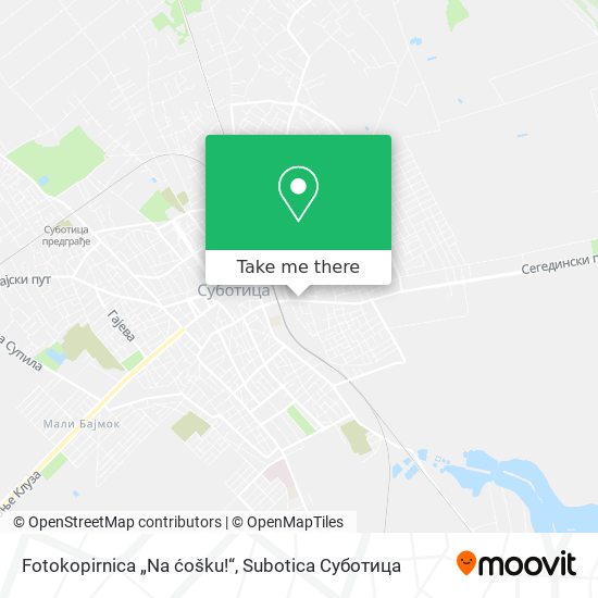 Fotokopirnica „Na ćošku!“ map