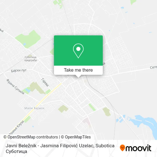 Javni Beležnik - Jasmina Filipović Uzelac map