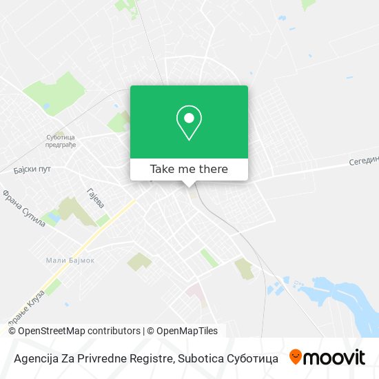 Agencija Za Privredne Registre map