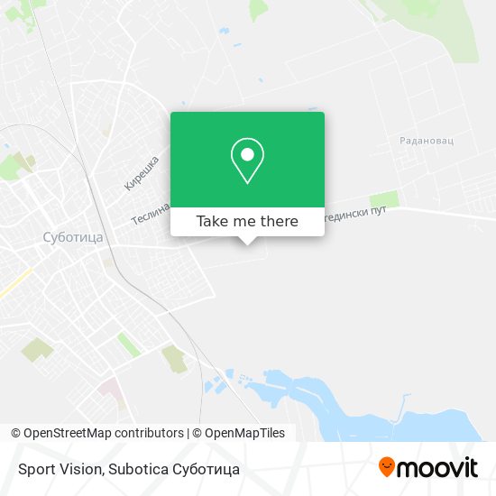 Sport Vision map