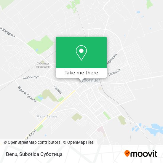 Benu map