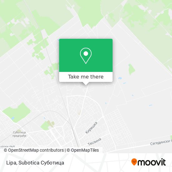 Lipa map