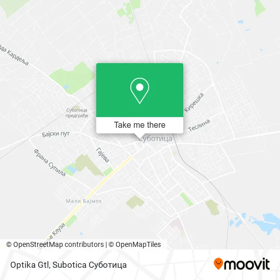 Optika Gtl map