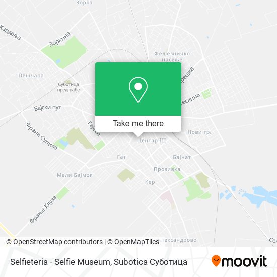 Selfieteria - Selfie Museum map