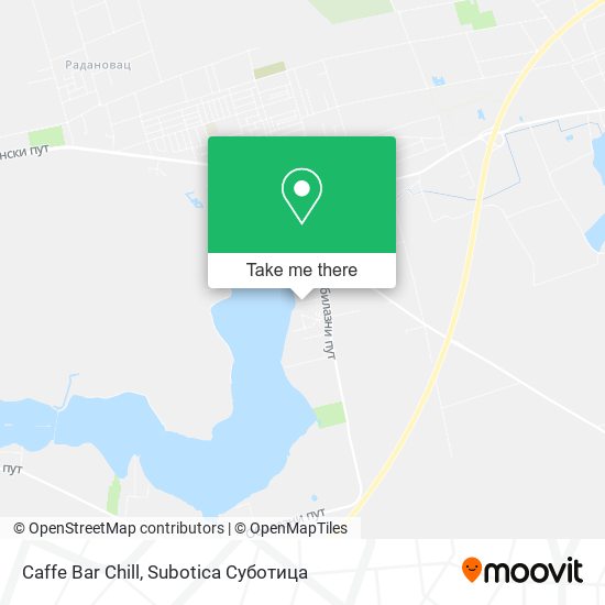 Caffe Bar Chill map