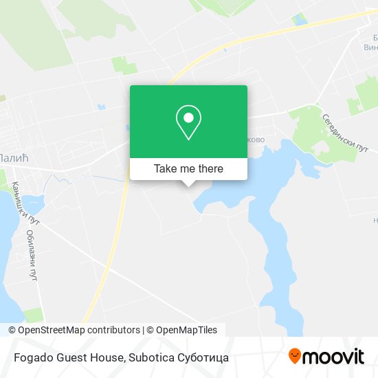 Fogado Guest House map