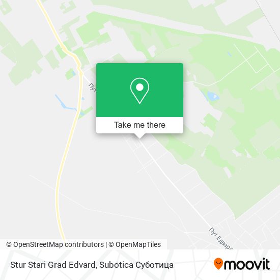 Stur Stari Grad Edvard map
