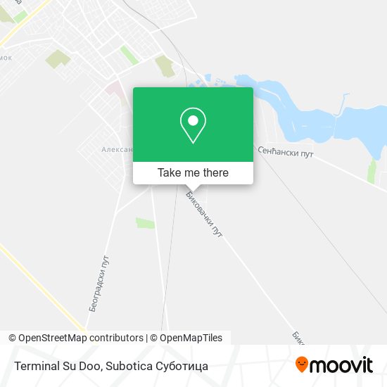Terminal Su Doo map