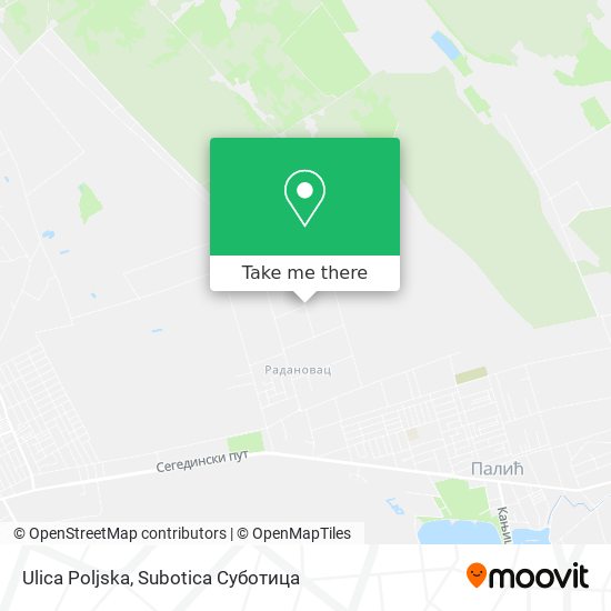 Ulica Poljska map