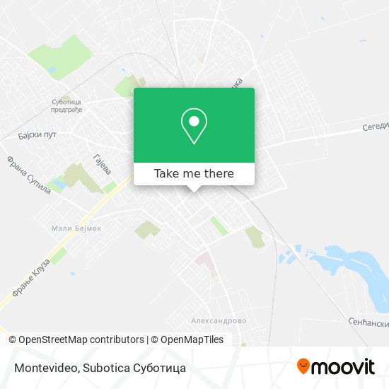 Montevideo map