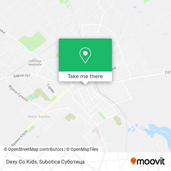 Dexy Co Kids map