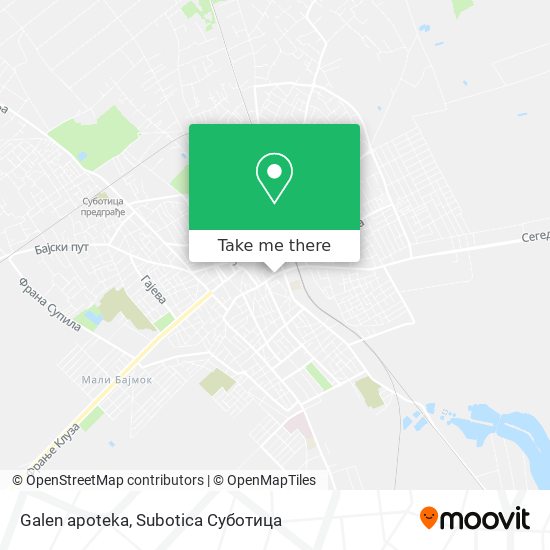 Galen apoteka map