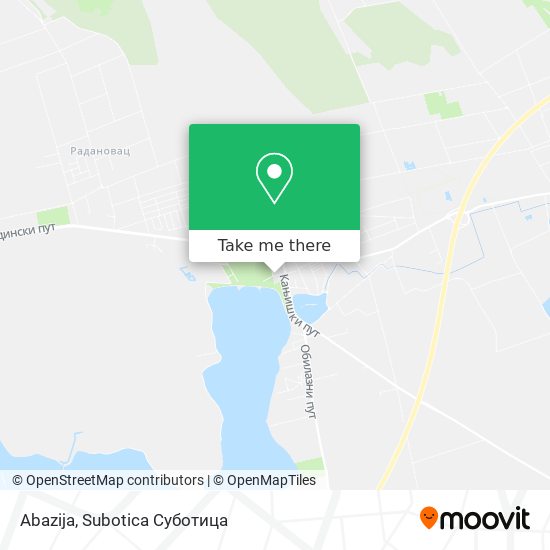 Abazija map
