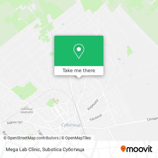 Mega Lab Clinic map