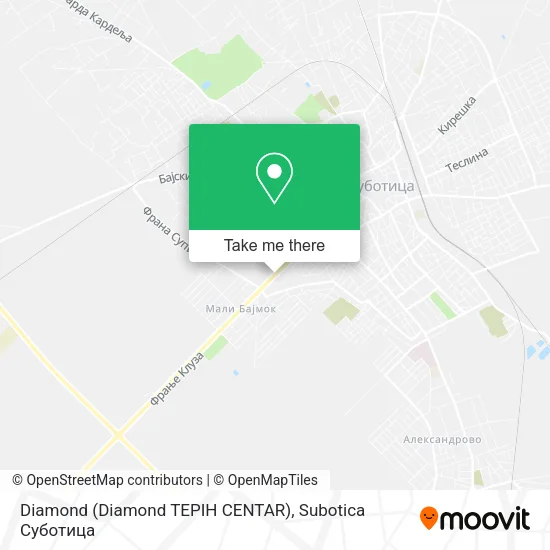 Diamond (Diamond TEPIH CENTAR) map