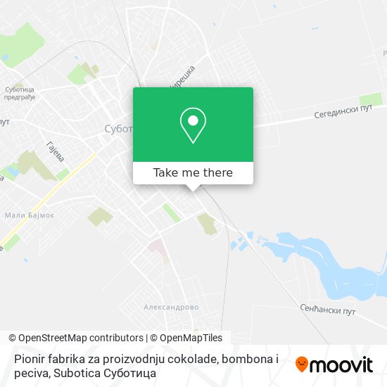 Pionir fabrika za proizvodnju cokolade, bombona i peciva map