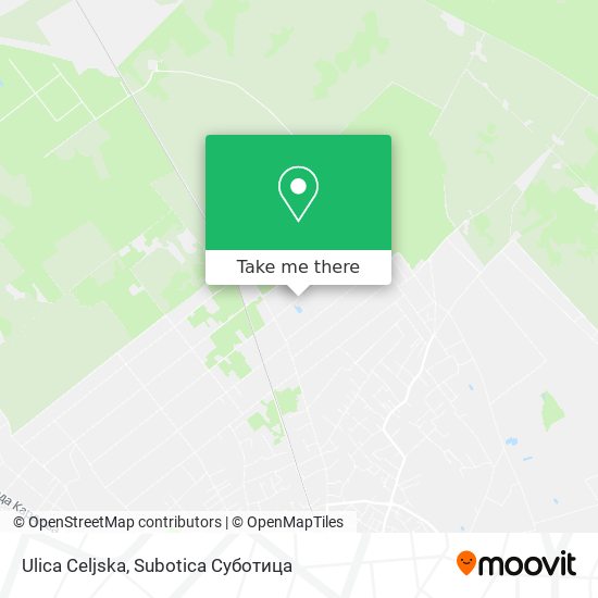Ulica Celjska map