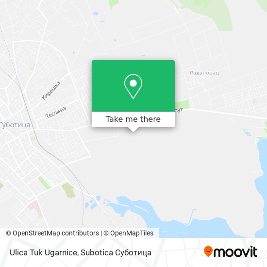 Ulica Tuk Ugarnice map