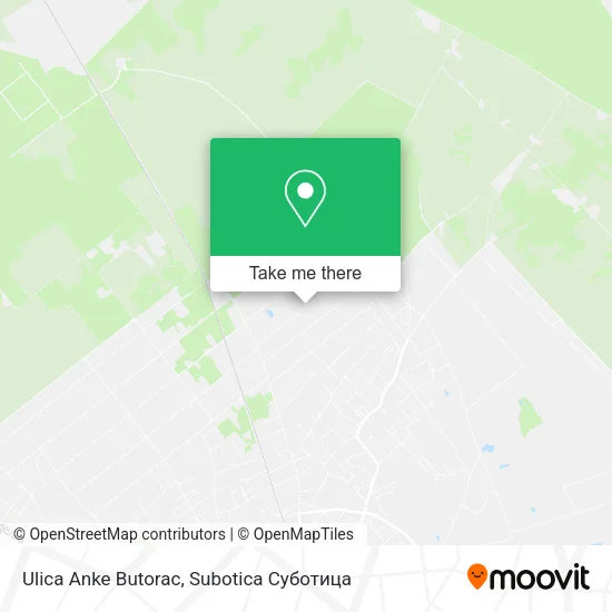 Ulica Anke Butorac map