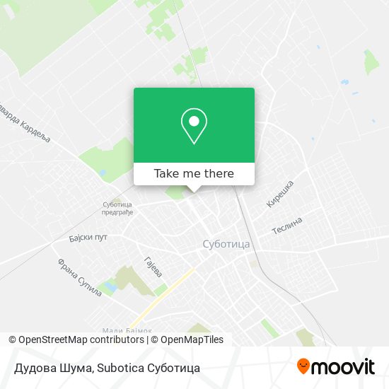 Дудова Шума map