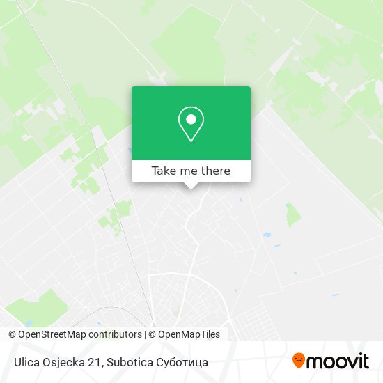 Ulica Osjecka 21 map