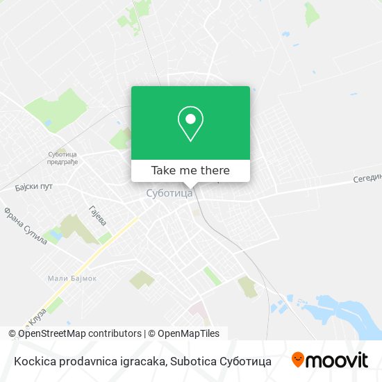 Kockica prodavnica igracaka map