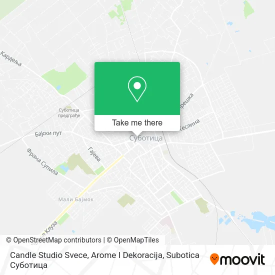 Candle Studio Svece, Arome I Dekoracija map