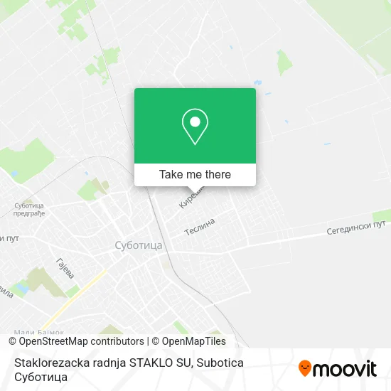 Staklorezacka radnja STAKLO SU map