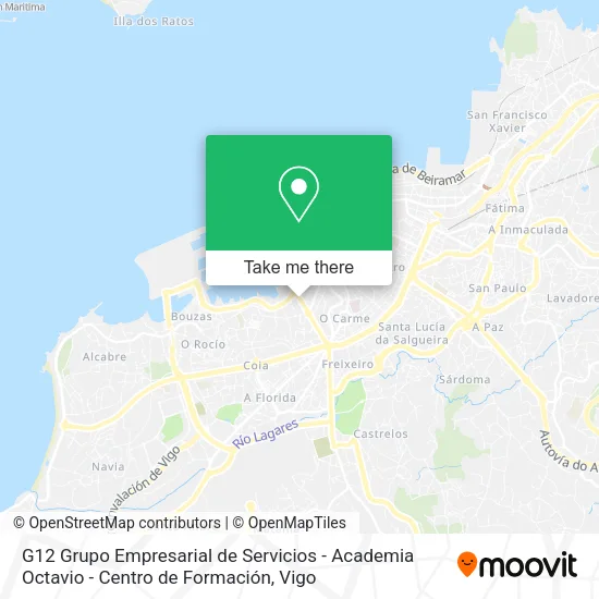 G12 Grupo Empresarial de Servicios - Academia Octavio - Centro de Formación map