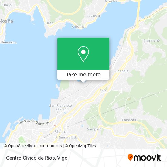 Centro Cívico de Ríos map