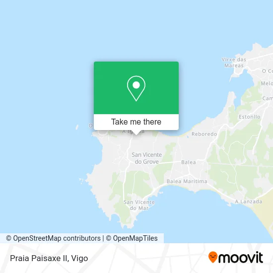 Praia Paisaxe II map