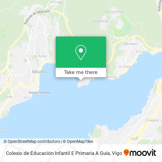 Colexio de Educación Infantil E Primaria A Guía map
