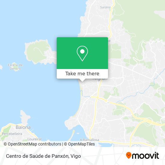Centro de Saúde de Panxón map