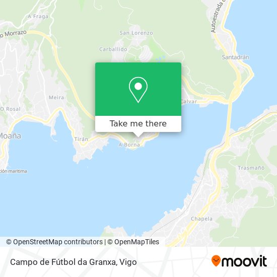 Campo de Fútbol da Granxa map