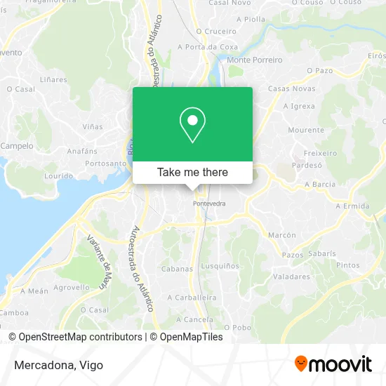 Mercadona map