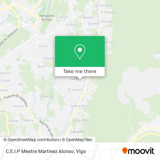 C.E.I.P Mestre Martinez Alonso map