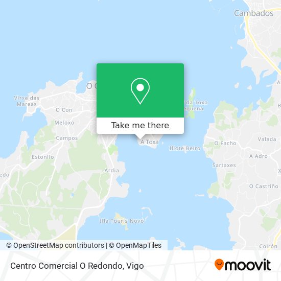 Centro Comercial O Redondo map