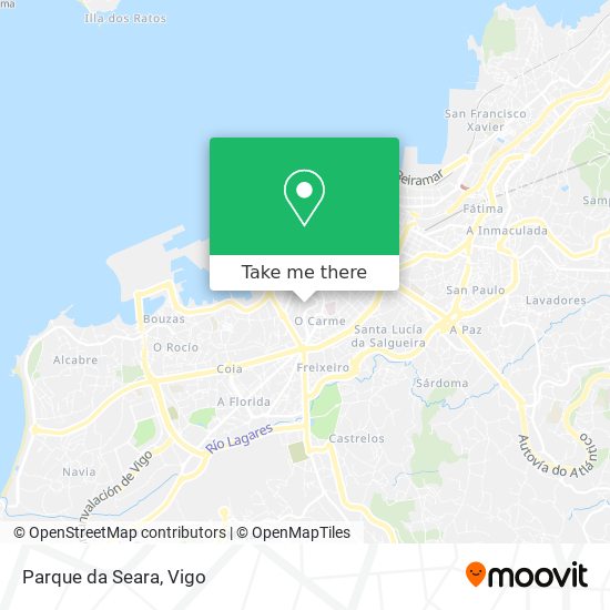 Parque da Seara map