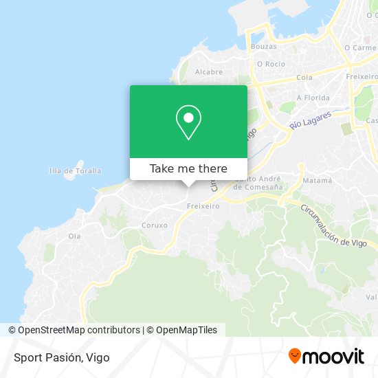 Sport Pasión map