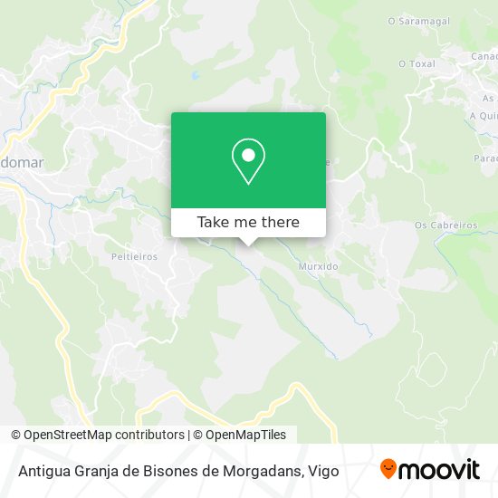 Antigua Granja de Bisones de Morgadans map