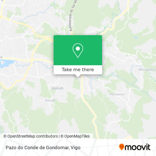 Pazo do Conde de Gondomar map