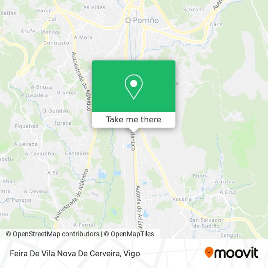 Feira De Vila Nova De Cerveira map