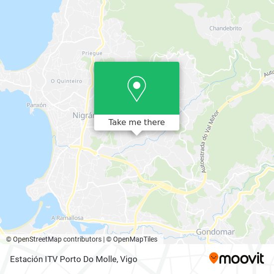 Estación ITV Porto Do Molle map