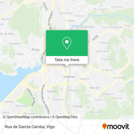 Rua de Garcia Camba map