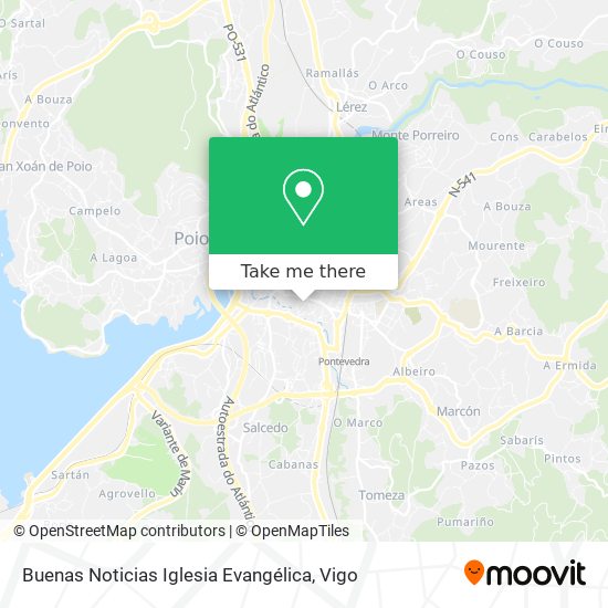 Buenas Noticias Iglesia Evangélica map