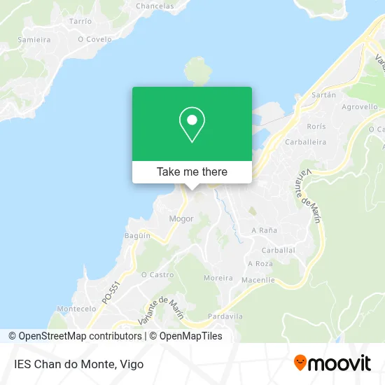 IES	Chan do Monte map