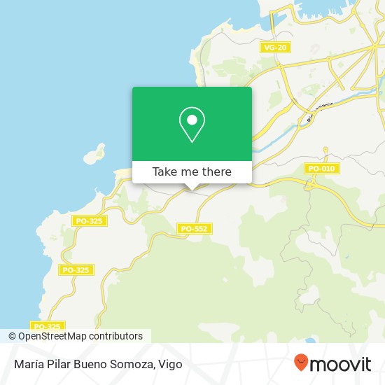 María Pilar Bueno Somoza map