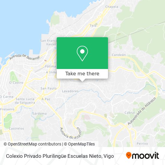 Colexio Privado Plurilingüe Escuelas Nieto map